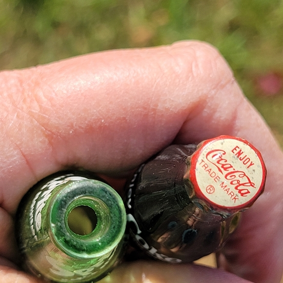 Vintage Mini Coca - Cola & Sprite Bottles ~ MCM ~ Retro ~ Fun ~ Coke ~ Nostalgic - Picture 11 of 16